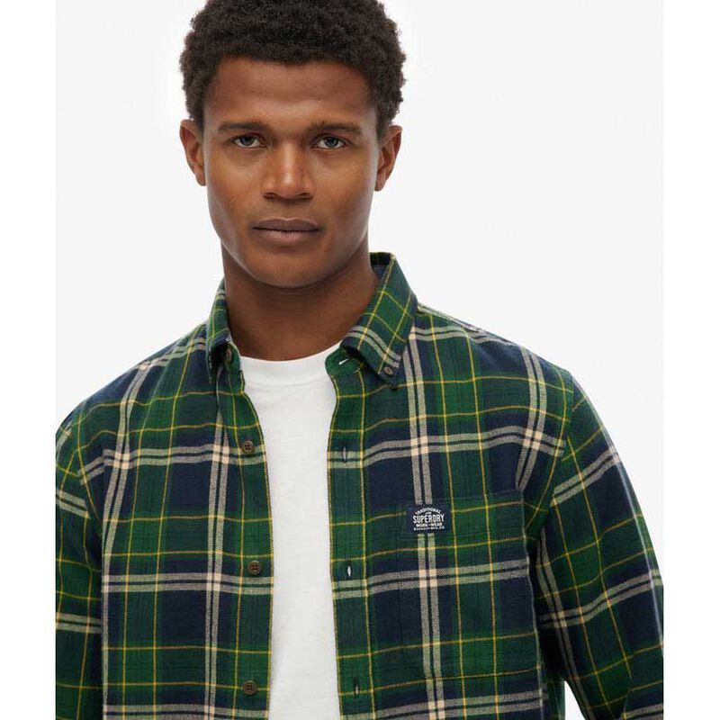 Superdry L/S Cotton Lumberjack Shirt image number 2